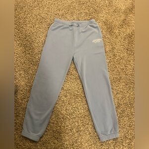 abercrombie kids light blue jogger sweatpants